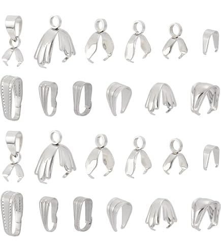Lot De 30 Pendentifs Vierges En Forme De Cœur - Acier Inoxydable, 18 X 19.5 Mm, Pour Création De Bijoux