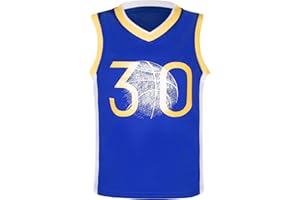 Cnins Kids Basketball Sports Jerseys for Youth Boys & Girls Basketball Athletic Training # 23 24 30 for Sports Fans