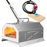 Nelyrho 1 Burner Propane Blacksmith Forge Kit | 2600&deg;F High Temperature, Stainless Steel, Portable Design, Blacksmithing, Knife Making &amp; Metalworking
