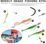 Truscend 203 Pcs Fishing Gear Kit Tackle Box Set Beginners Pro Anglers view 5