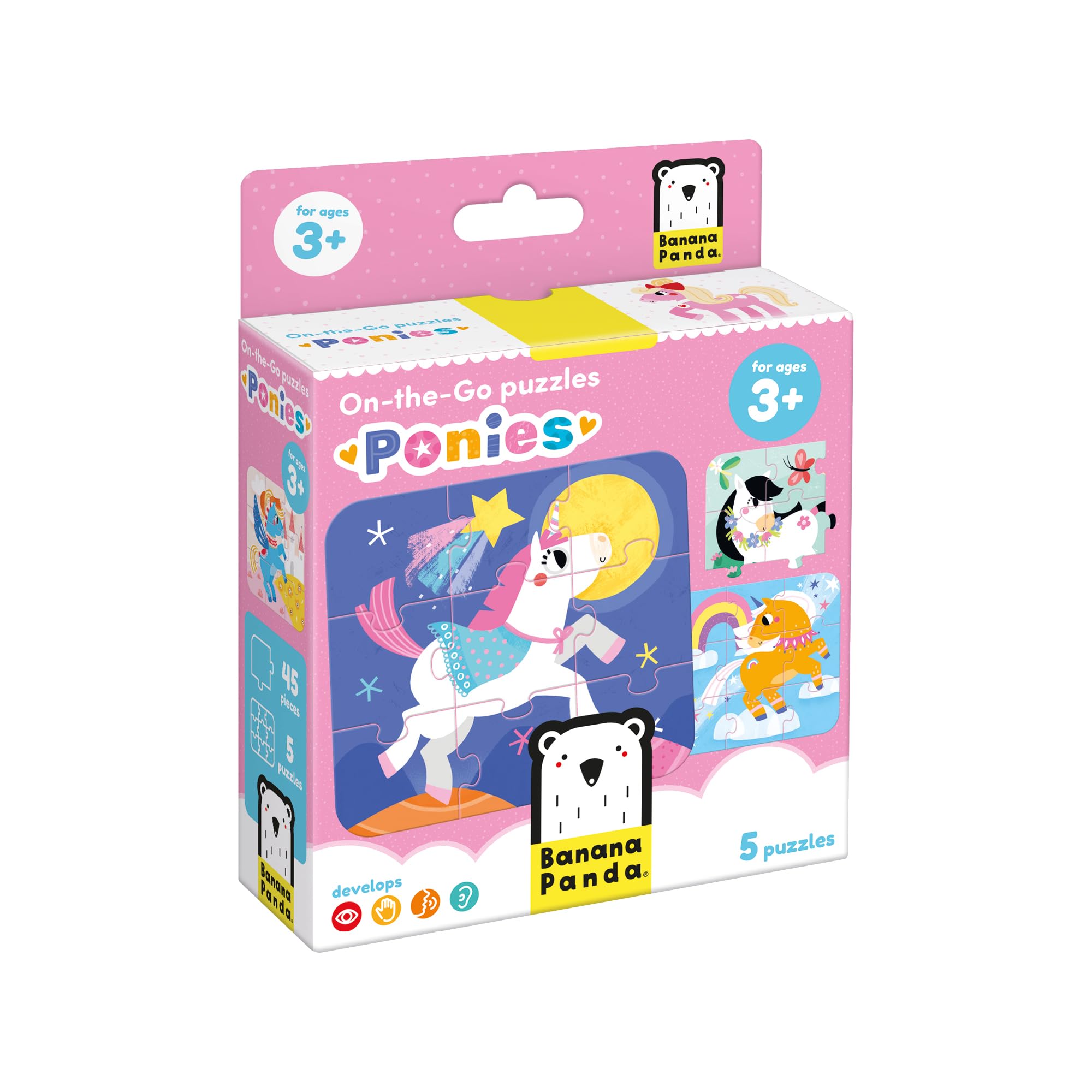 Banana Panda On-the-Go Puzzle Ponies 3+