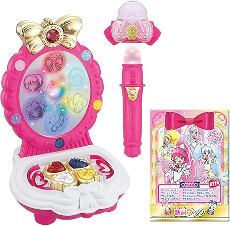 Amazon ハピネスチャージプリキュア シャイニングメイクドレッサーdx イノセントハーモニーマイクセット 変身アクセサリー おもちゃ