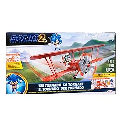SONIC THE HEDGEHOG 2 The Tornado Playset - Biplane