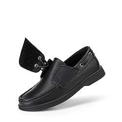DREAM PAIRS Boys Dress Shoes Boat Shoes Slip on