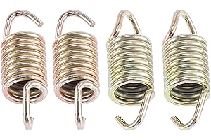 Motoforti 4pcs ATV Exhaust Spring for Polaris Sportsman ETX 400 500 Magnum Hawkeye for Ranger