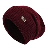jaxmonoy Cashmere Slouchy Beanies for Women Winter