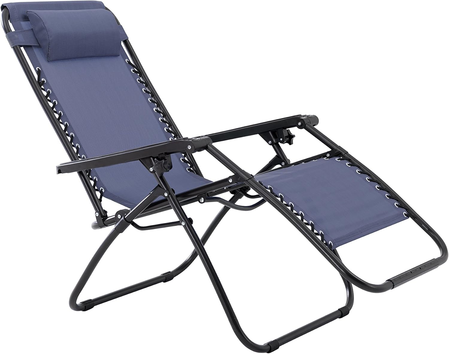 Zero Gravity Chair-Blue : Garden & Outdoor