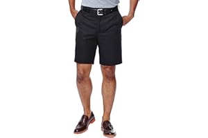 Haggar mens Cool 18 Classic Fit Expandable Waist Short Regular and Big & Tall Sizes