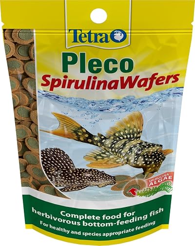 Tetra Pleco Spirulina Wafers 150g for All Herbivorous Bottom-Feeding Fish