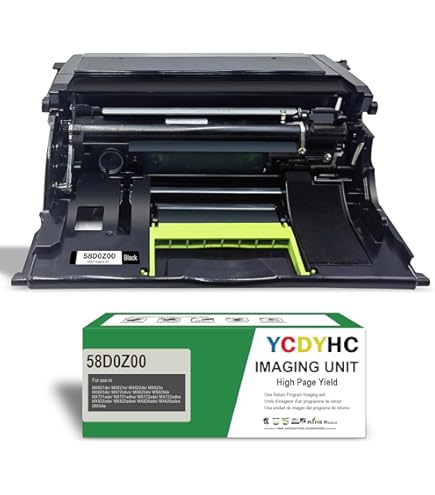 Amazon.com: Drum Unit 58D0Z00 Suitable for Lexmark MS821 MS822