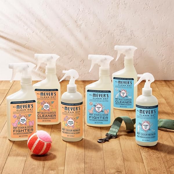 MRS. MEYER’S CLEAN DAY PET ODOR NEUTRALIZER, ORANGE BLOSSOM SCENT, 16OZ