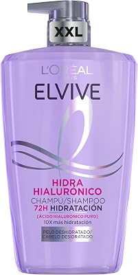 L'oréal paris elvive hydra shampoo hialurônico 72h hidratação 1l