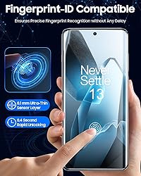 DfizEoy 3 Pack Screen Protector for OnePlus 13, UV