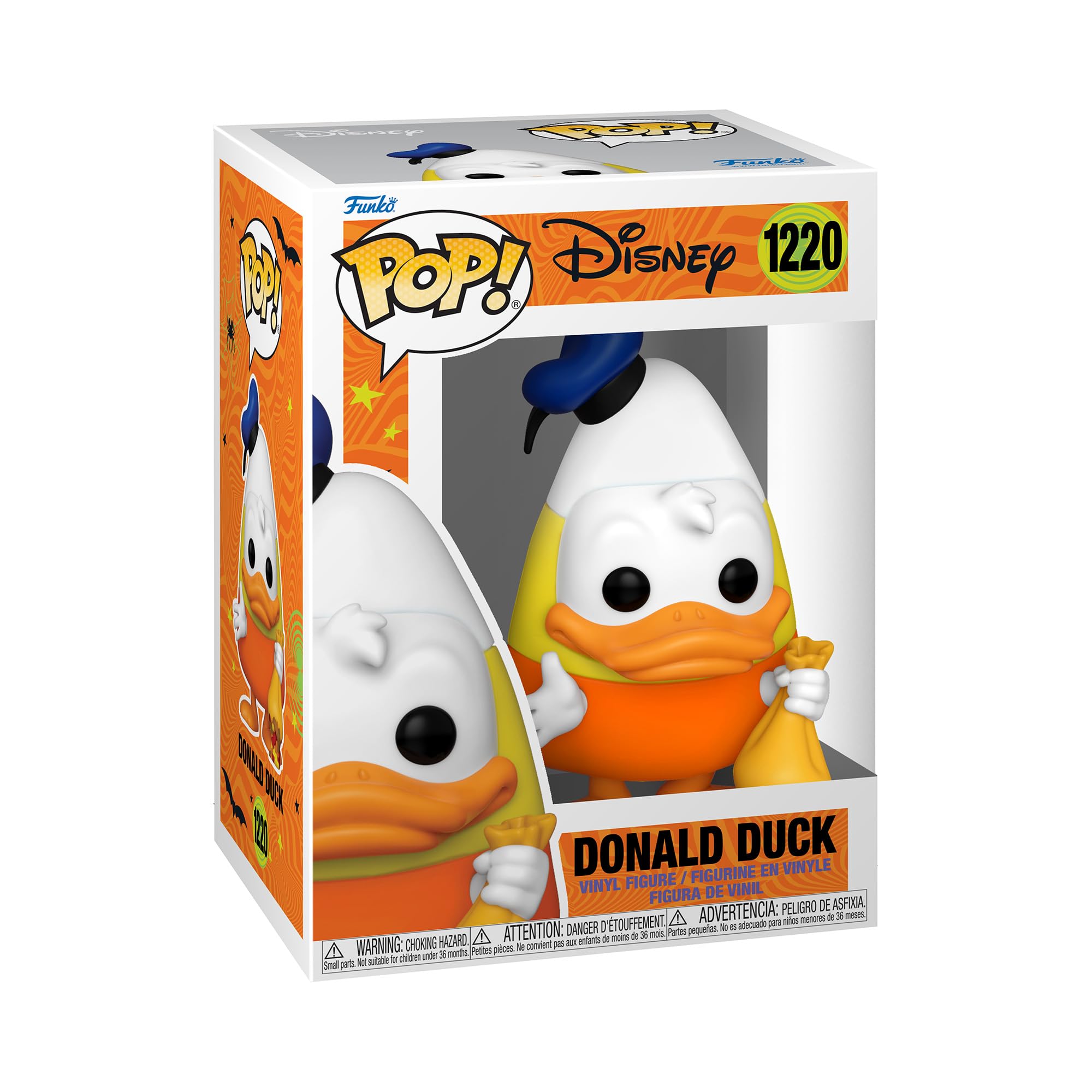 Funko Pop! Disney: Donald Duck Trick or Treat - Collectable Vinyl Figure - Gift Idea - Official Merchandise - Toys for Kids & Adults - Movies Fans - Model Figure for Collectors and Display