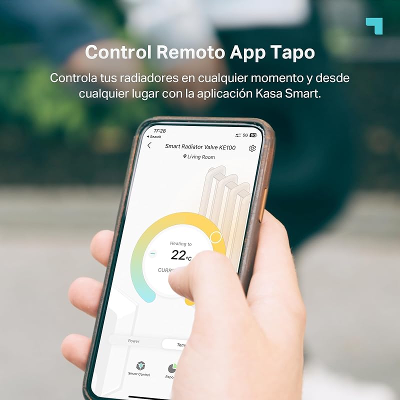Kasa KE100 Kit - Termostato Inteligente WiFi, termostato, conexión Estable