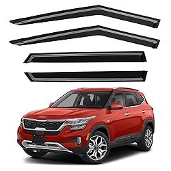 YQAUTEC Window Visors Rain Guards for 2021 2022