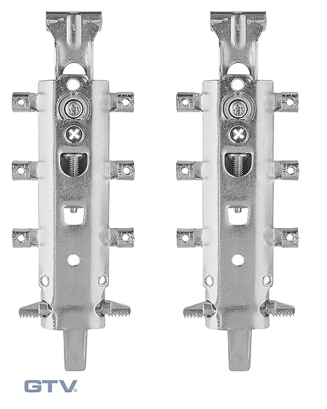 2x Concealed Kitchen Hangers For Wall Mounted Cabinets Wall