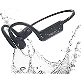 IFECCO Waterproof Headphones for Swimming Bone Conduction Headphones Bluetooth 5.4,IP68 Waterproof Earbuds Underwater,Open Ear Earbuds with 32G MP3 for Swimming Cycling Running