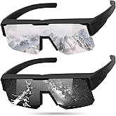 RSQQAV Polarized Fit Over Glasses Sunglasses for Men Women,UV400 Bike Wrap Around Fitover Shades Driving Fishing Cycling