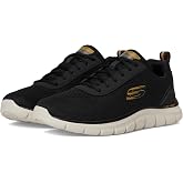 Skechers Men's Track Leshur | Casual, Memory Foam, Machine Washable, Vegan, Lightweight Mesh, Traditional Lace-up