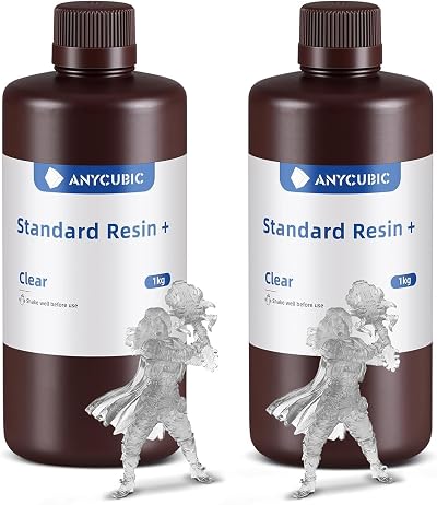 ANYCUBIC Standard Resin Plus Low Odor 2kg 3D Printing 8K/14K LCD/DLP