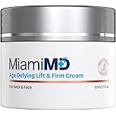 MiamiMD Age-Defying Lifting &amp; Firming Face Cream for Women - Lift &amp; Firm for Anti Aging, Wrinkle Reducer &amp; Hydrating Moisturizer for Smooth, Radiant Skin, Tightening Cream for Face &amp; Neck &ndash; 1.7oz