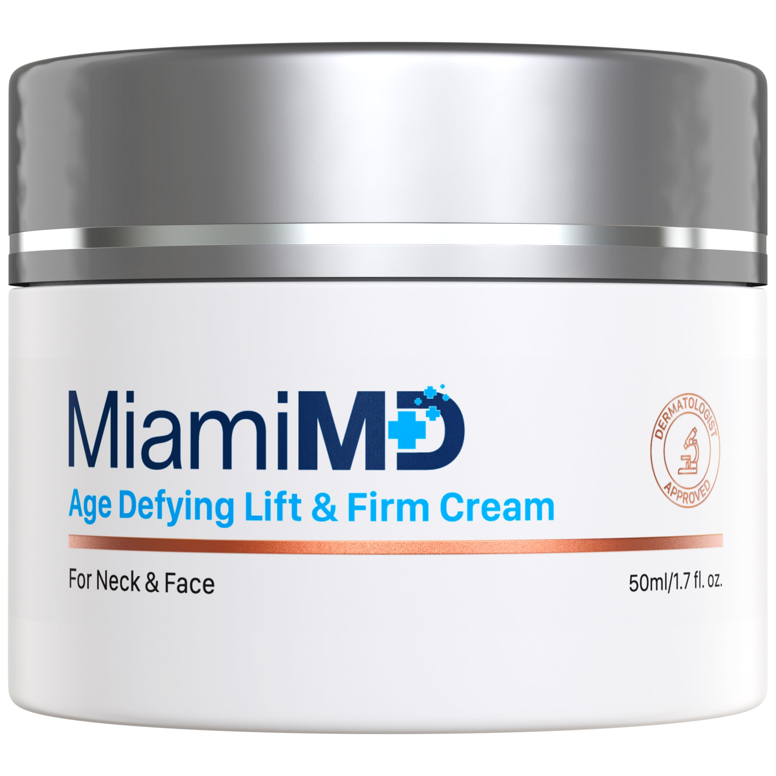 MiamiMD Age-Defying Lift & Firm Cream - Anti-Ageing and Skin Firm Cream for All Skin Types - Paraben Free, Fragrance Free, Cruelty Free, BHA Free - 30ml