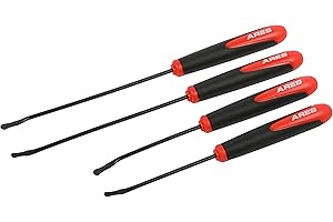ARES 10037 – Spoon Type Hose and O-Ring Removal Set - 4-Piece Set Includes Contour Tipped and Spoon Tipped O-Ring Picks - Eas