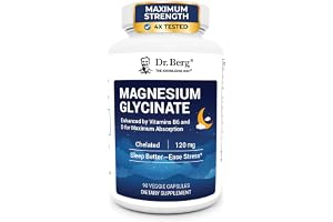 Dr. Berg Magnesium Glycinate 90ct – 4-in-1 Chelated for Muscle, Nerve, Sleep & Stress Support*– w/ D3, B6 & Zinc – 4X Lab-Tested – No Fillers – Formulated in USA, GMP-Certified