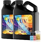 ProKKUV UV Resin Kit 1000g Premium Crystal Clear Fast Curing Resin for DIY Craft Jewelry Making