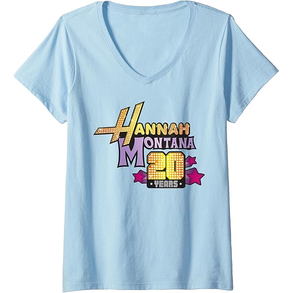 ハンナモンタナ 20th Anniversary Tシャツ Mens Hannah Montana 20 Year Anniversary Logo T Shirt : Target