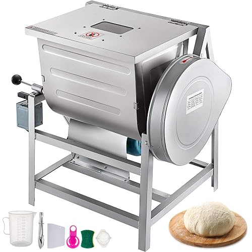 5L Commercial Dough Mixer 300W, Benchtop Vertical Mixers