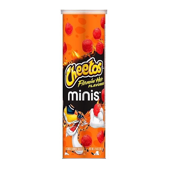 MINIS CHEETOS CANISTER – FLAMIN’ HOT BITES