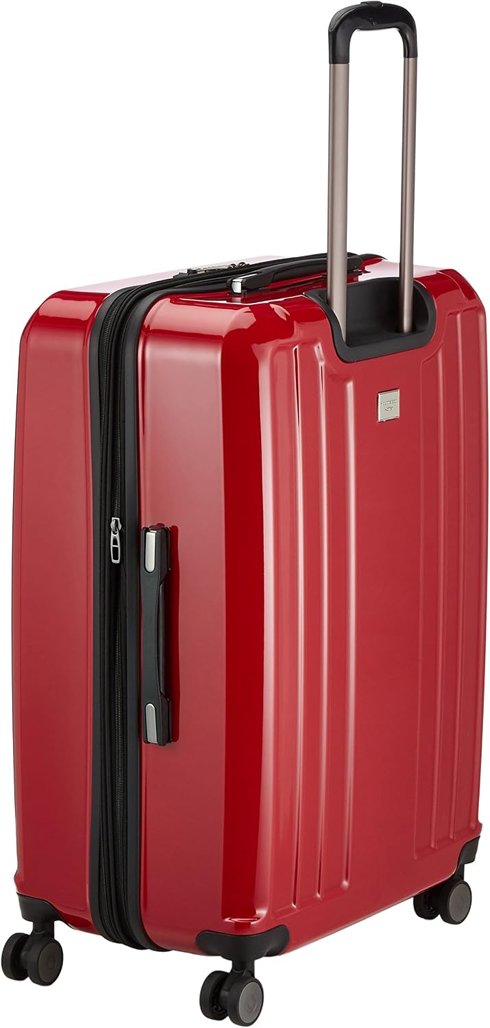 HAUPTSTADTKOFFER - X-Berg - Set of 3 Hard-Side Luggages Trolley Hardside Suitcase Expandable, TSA, (S, M & L), 258 Liter, Red - Image 4