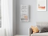 EasyPAG 10 Tier A4 Mesh In Tray Hanging Wall File Holder White view 5
