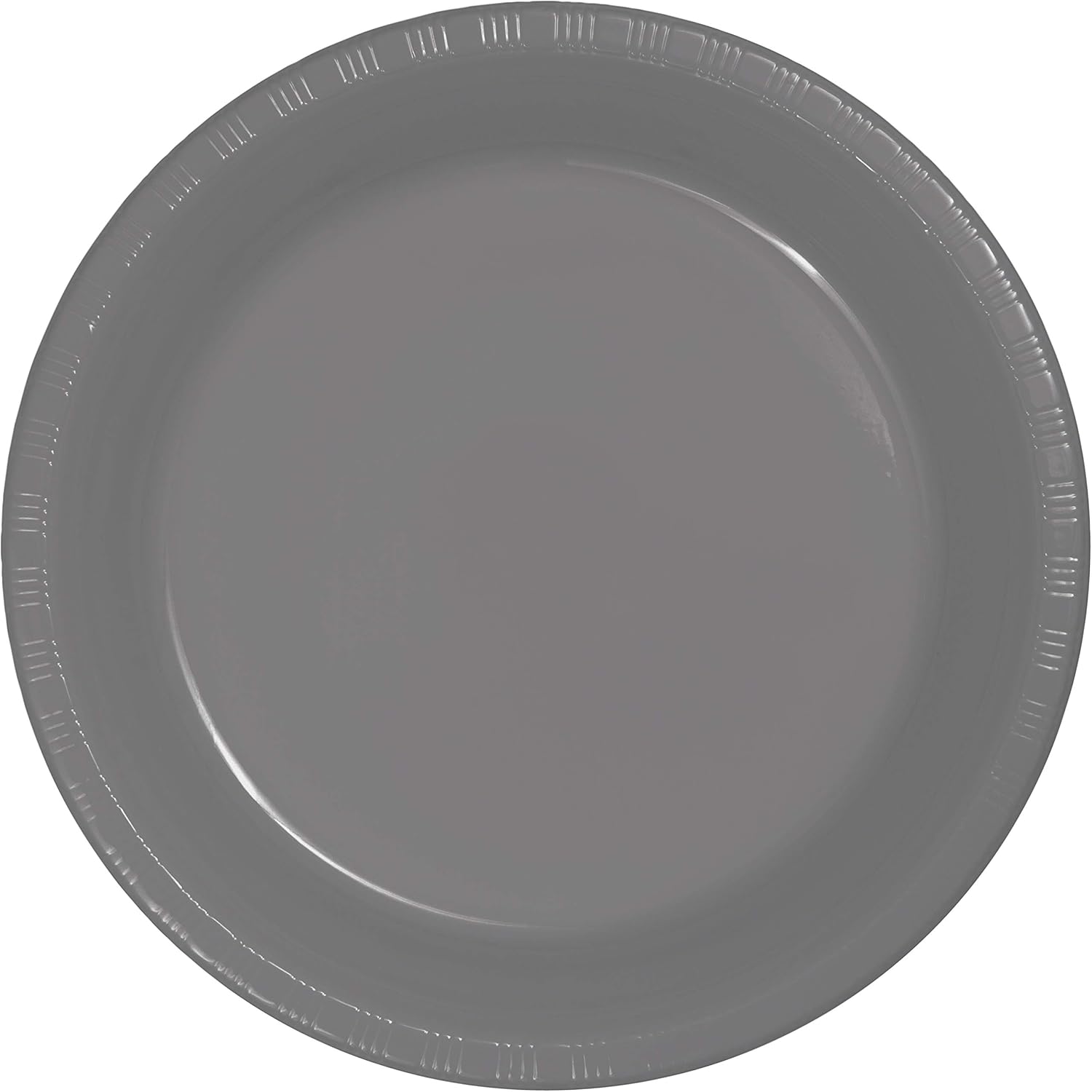 Glamour Gray Plastic Banquet Plates, 60 ct Health