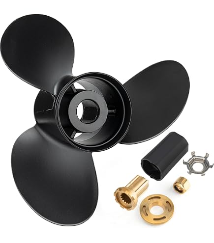 Amazon.com : Qiclear 14x13 48-77340A45 Boat Propeller for Mercury