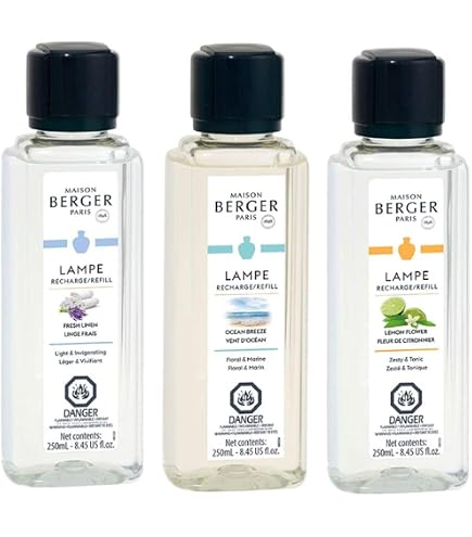 Lampe Berger Paris Trio Pack Warm 3 X 180ml Fragrance(Packaging