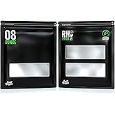 15 Pack - 1/2 Pound Terpene Curing Bags 58%-62% Humidity Control - Lock & Seal Storage Heat Sealable 14x12x5 Inch (8oz, 1/2 l