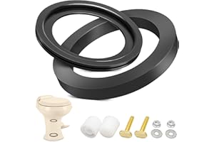 Oyviny RV Toilet Seal Kit RV Toilet Seal Part Fits for Dometics 300 310 320 Series Toilets, Replace 385311652 385311658 RV Toilet Flush Ball Seal Gasket Solve Leakage Problem