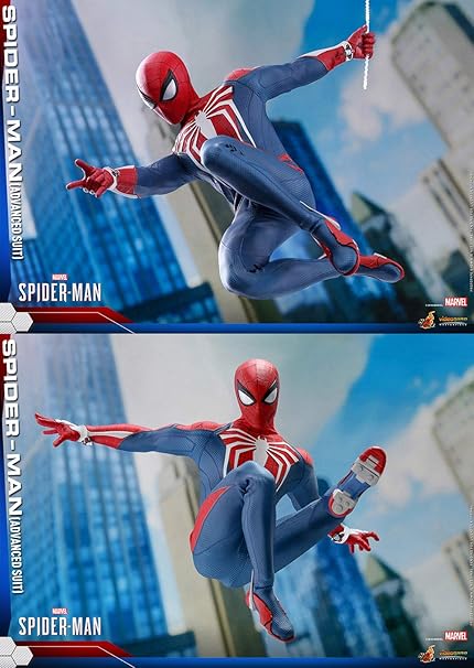 hot toys advanced suit spiderman