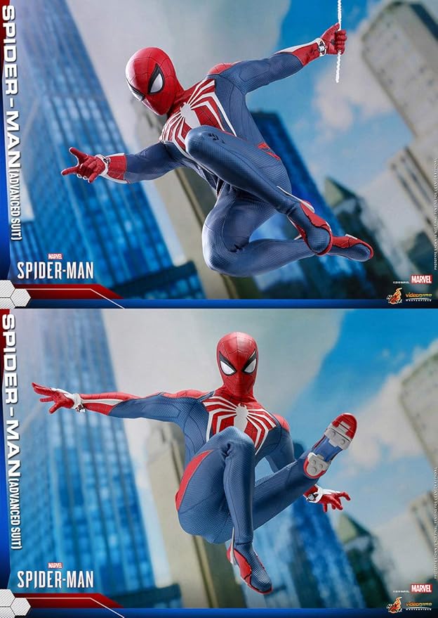 hot toys advanced suit spiderman