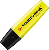 STABILO BOSS ORIGINAL Highlighter Pack 4 Yellow Orange Green Pink view 2