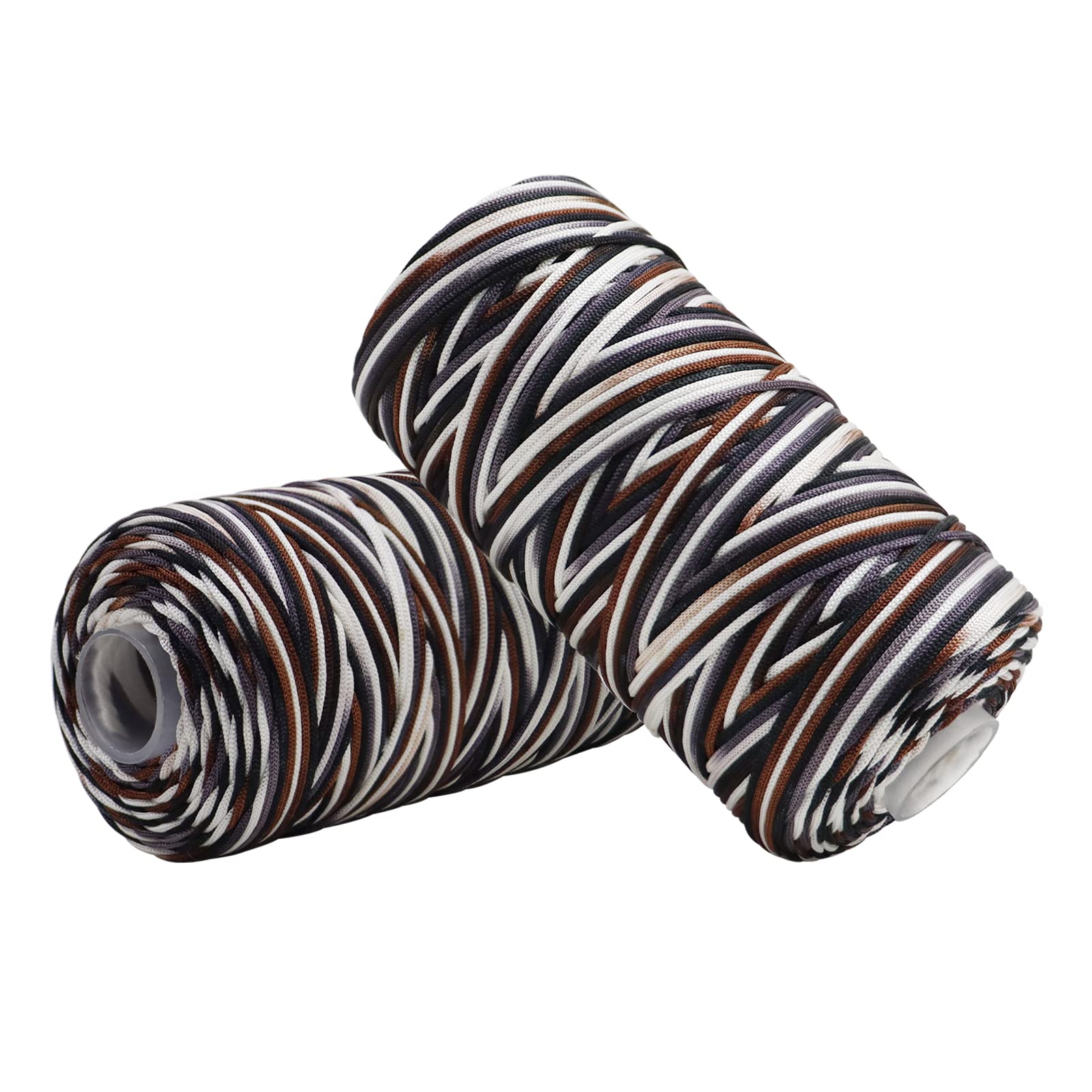 Uiopa Macrame Cord 1.5mm x 400m, Nylon Macrame Yarn for Crochet and Knitting, Colorful Crochet Yarn for Wall Hangings, Dream Catchers, Jewelry Making, DIY Craft Project