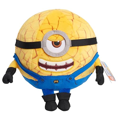 Illumination Minions Despicable Me 4 Squooshy Plush Mega Jerry, Kids Toys for Ages 3 Up by Just Play