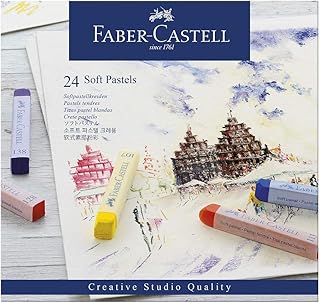 Faber-Castell 128324 - Softpastellkreide studio quality, 24er Etui