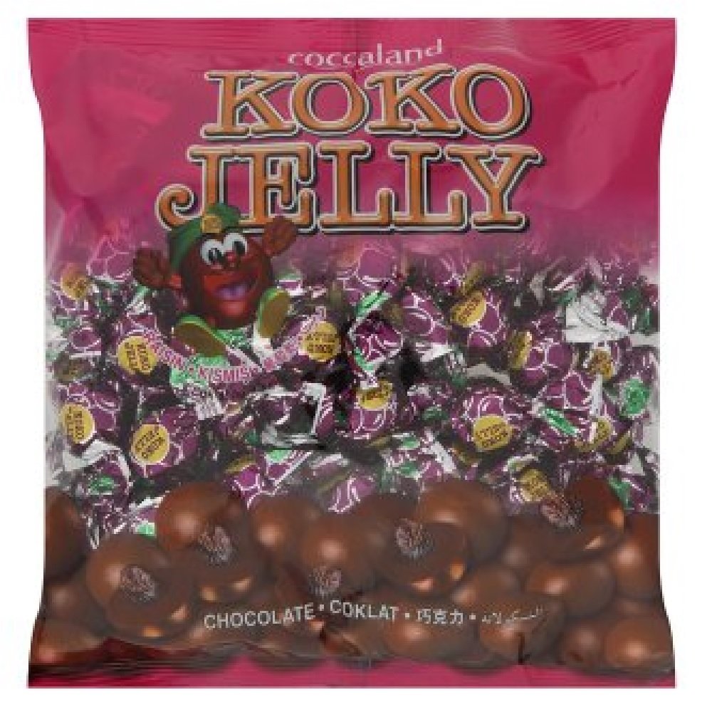 Cocoaland Koko Jelly Raisin Chocolate 380g (628MART) (3