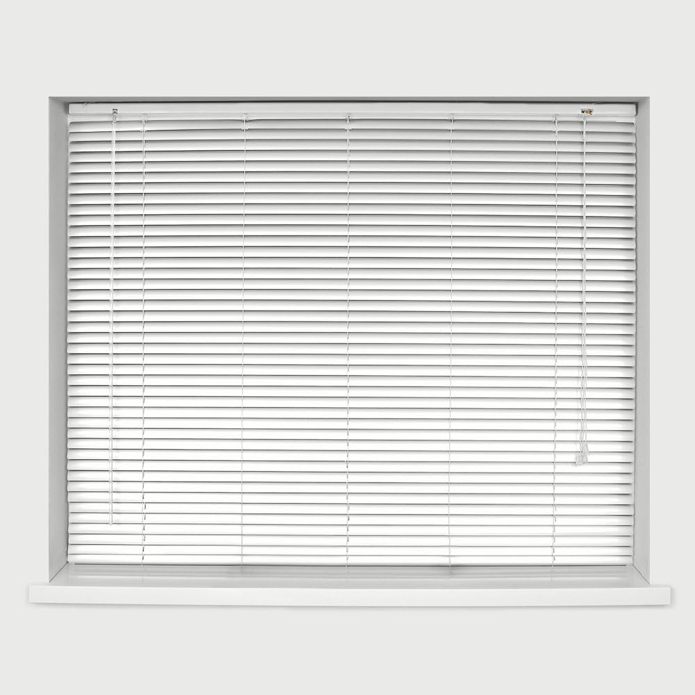 Aluminium Blind White 195cm x 150cm Amazon.co.uk Kitchen & Home