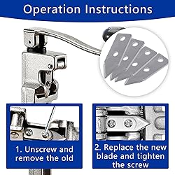 4pcs Replacement Blades for Edlund #1 Can