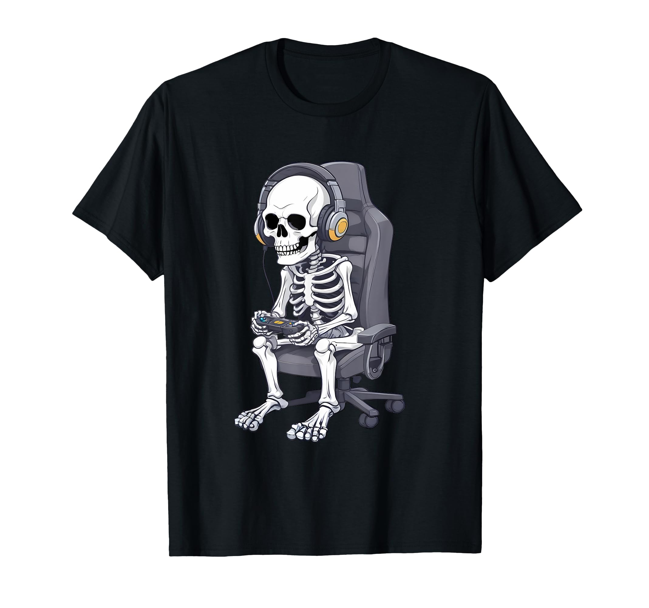 Photo 1 of ***similar item*** see pic***Halloween Skeleton Gamer Funny Video Games Boys Kids Men T-Shirt